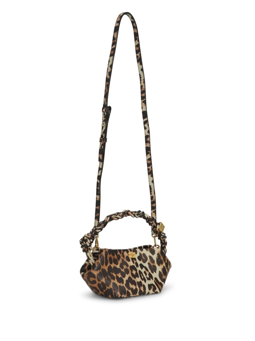mini Bou leopard-print tote bag - 3