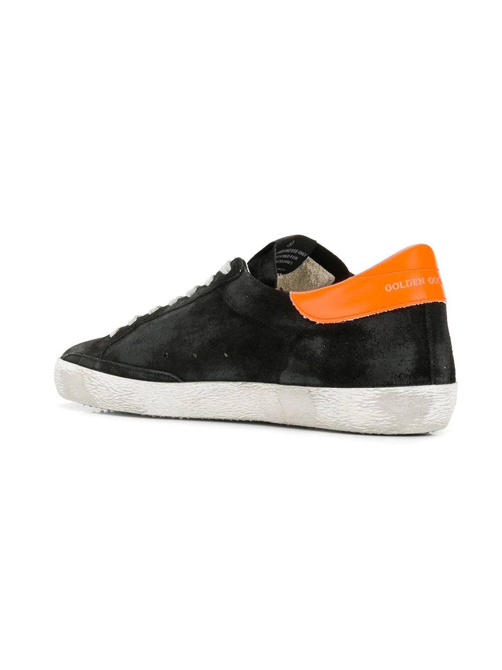 distressed superstar sneakers - 3