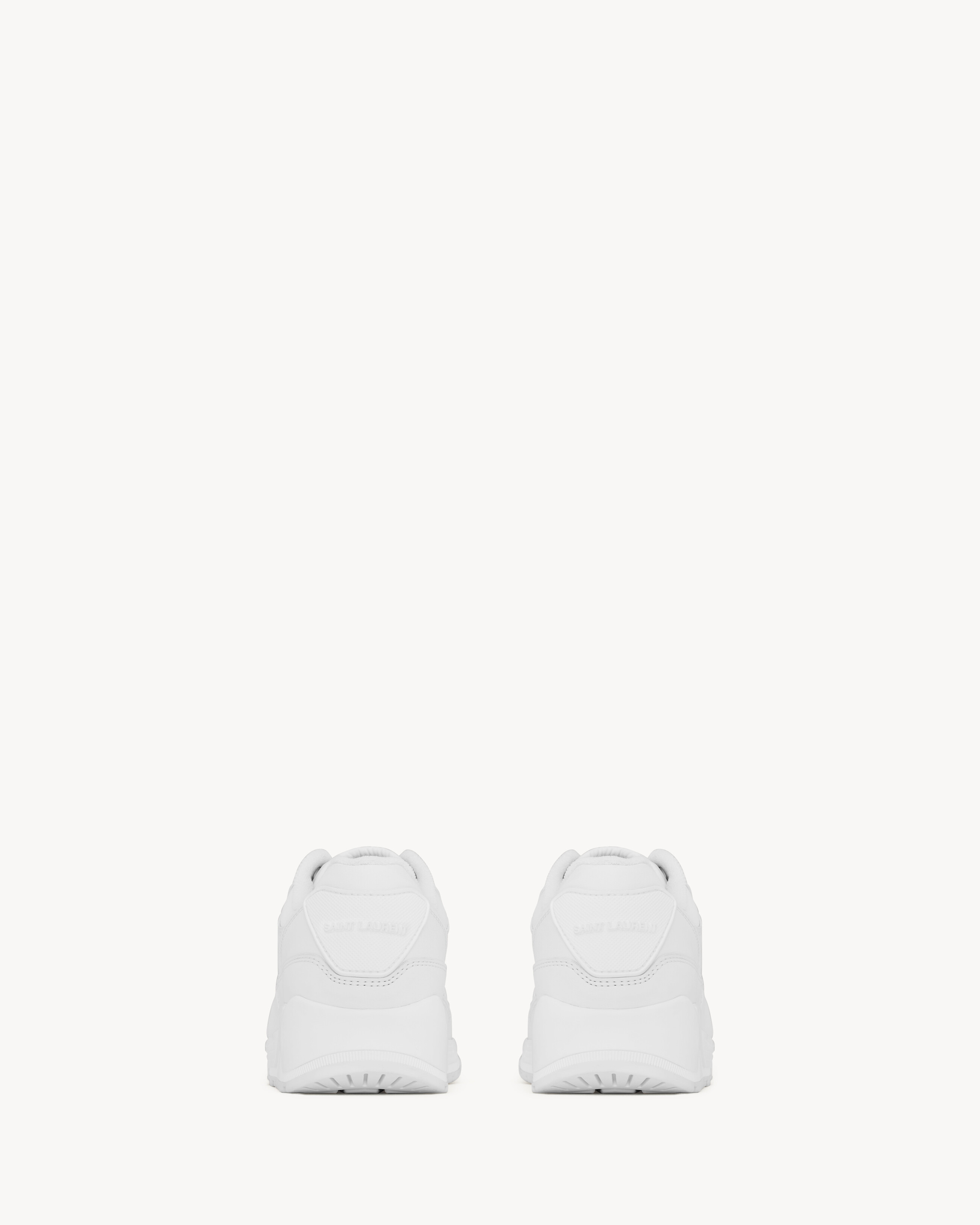 bump sneakers in smooth leather - 3