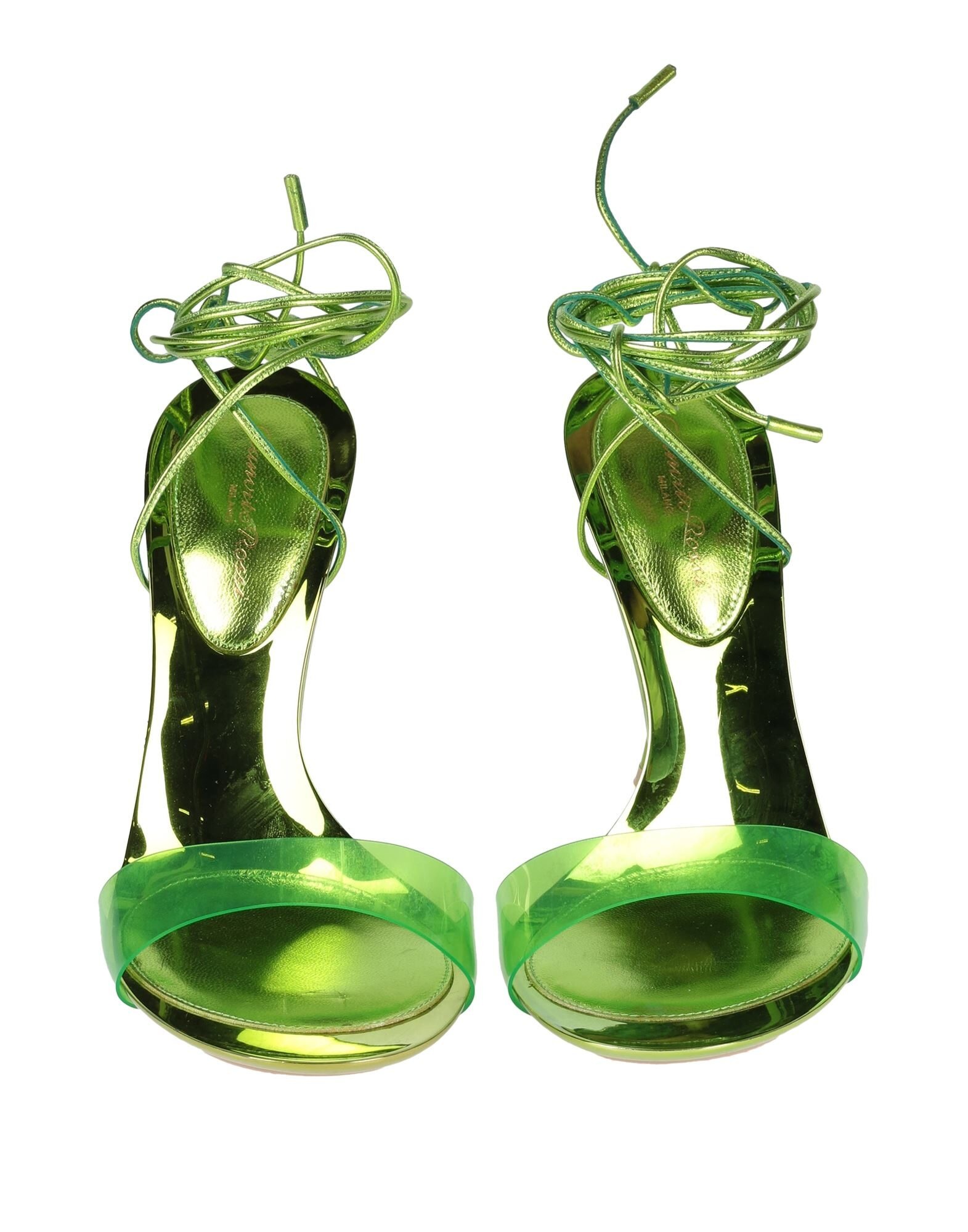 Acid green Women's Sandals - 4