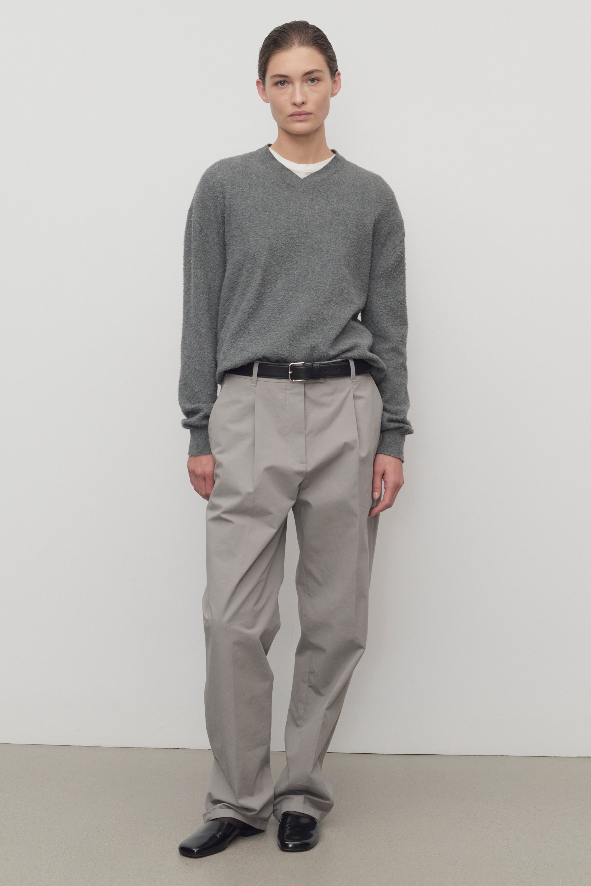 Neriah Pant in Cotton and Silk - 3