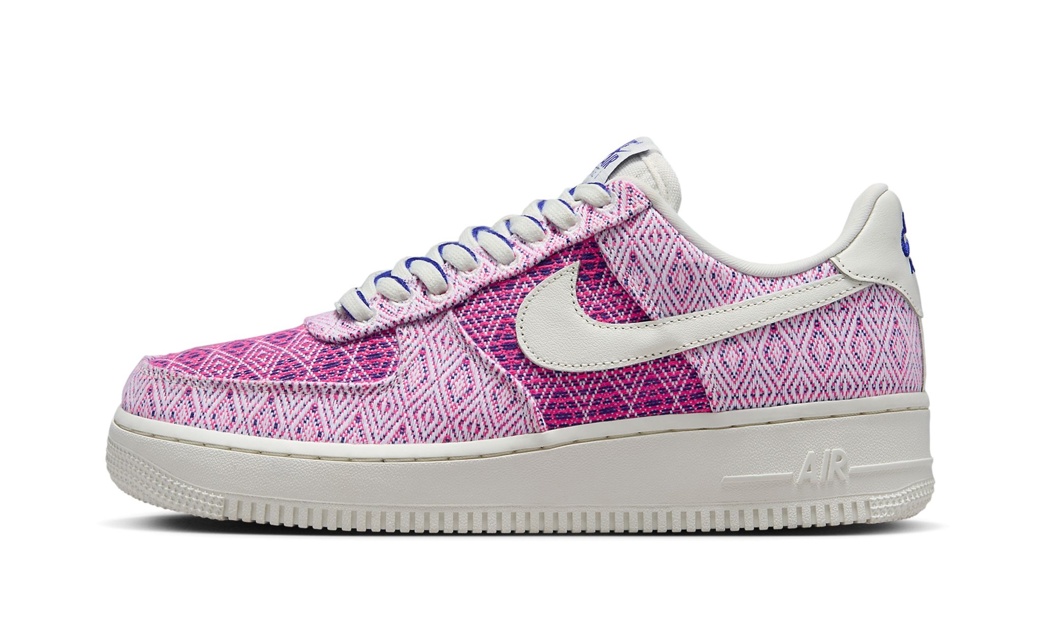 Air Force 1 '07 WMNS "Woven Together - Pink" - 1