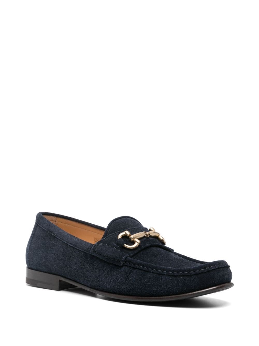 horsebit-detail suede loafers - 2