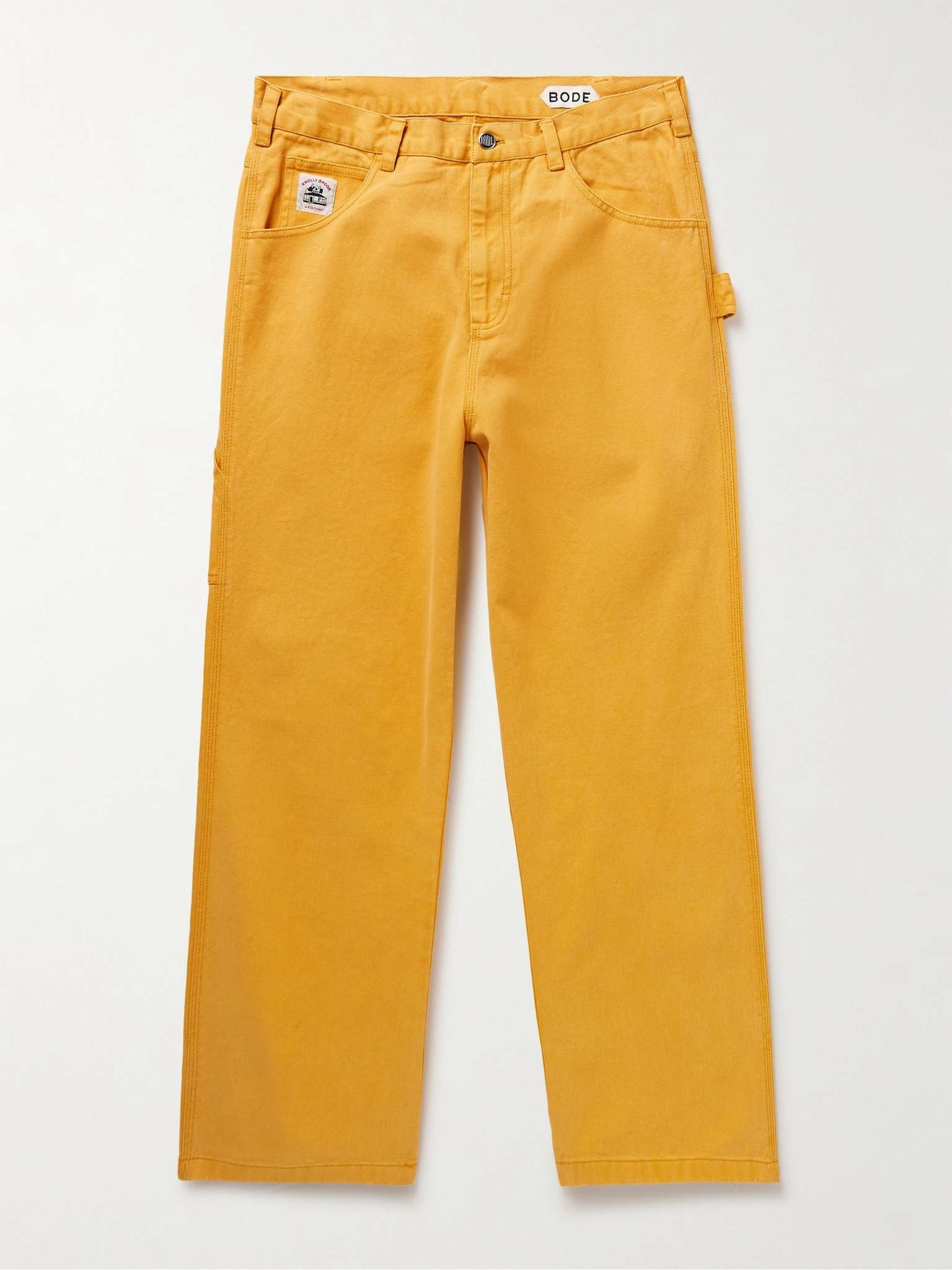 Knolly Brook Straight-Leg Cotton-Twill Trousers - 1