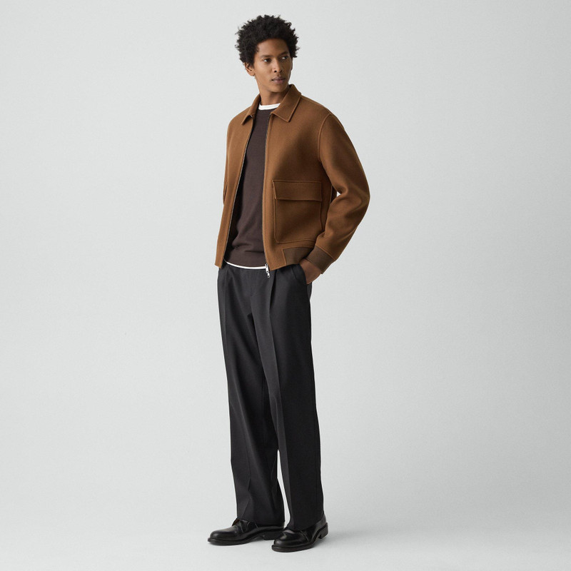 Theory Sean Jacket in Double-Face Wool-Cashmere outlook