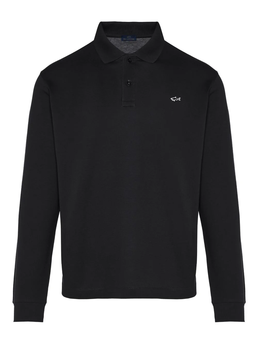 long-sleeve polo shirt - 1