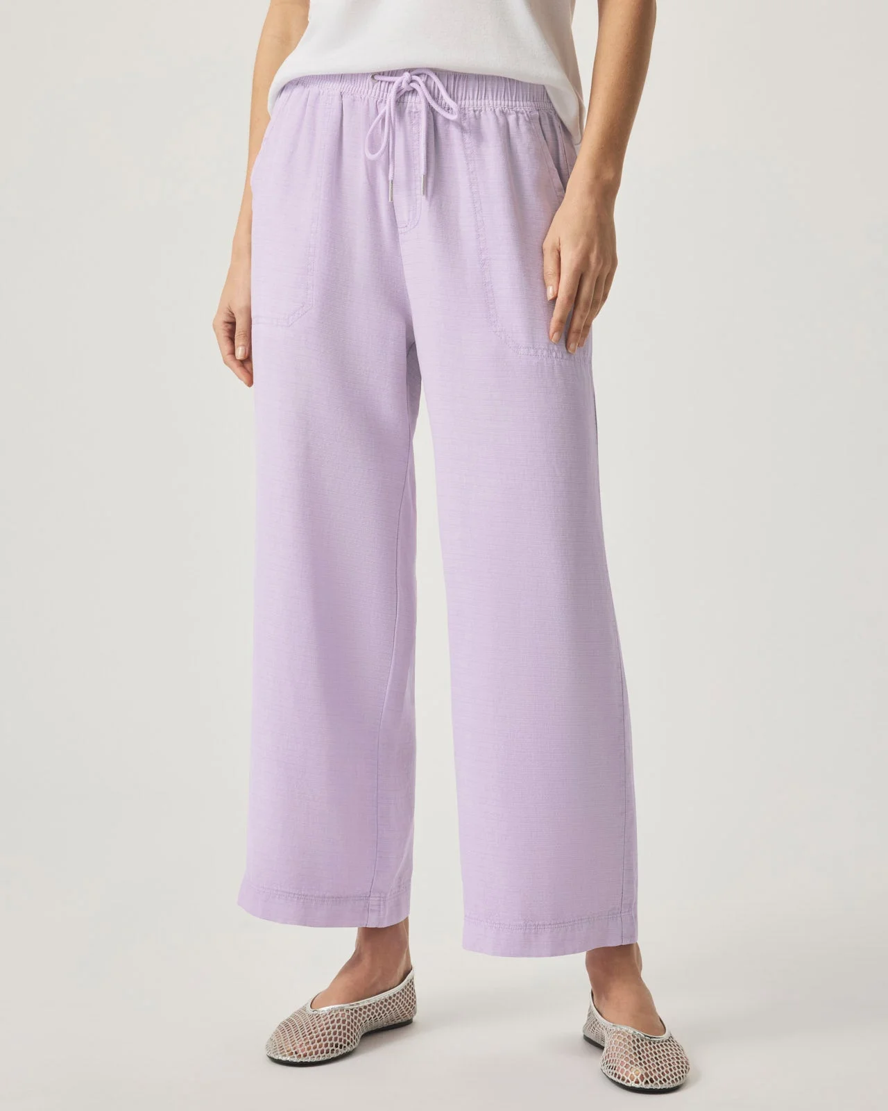 Angie Crop Wide Leg Pant - 1