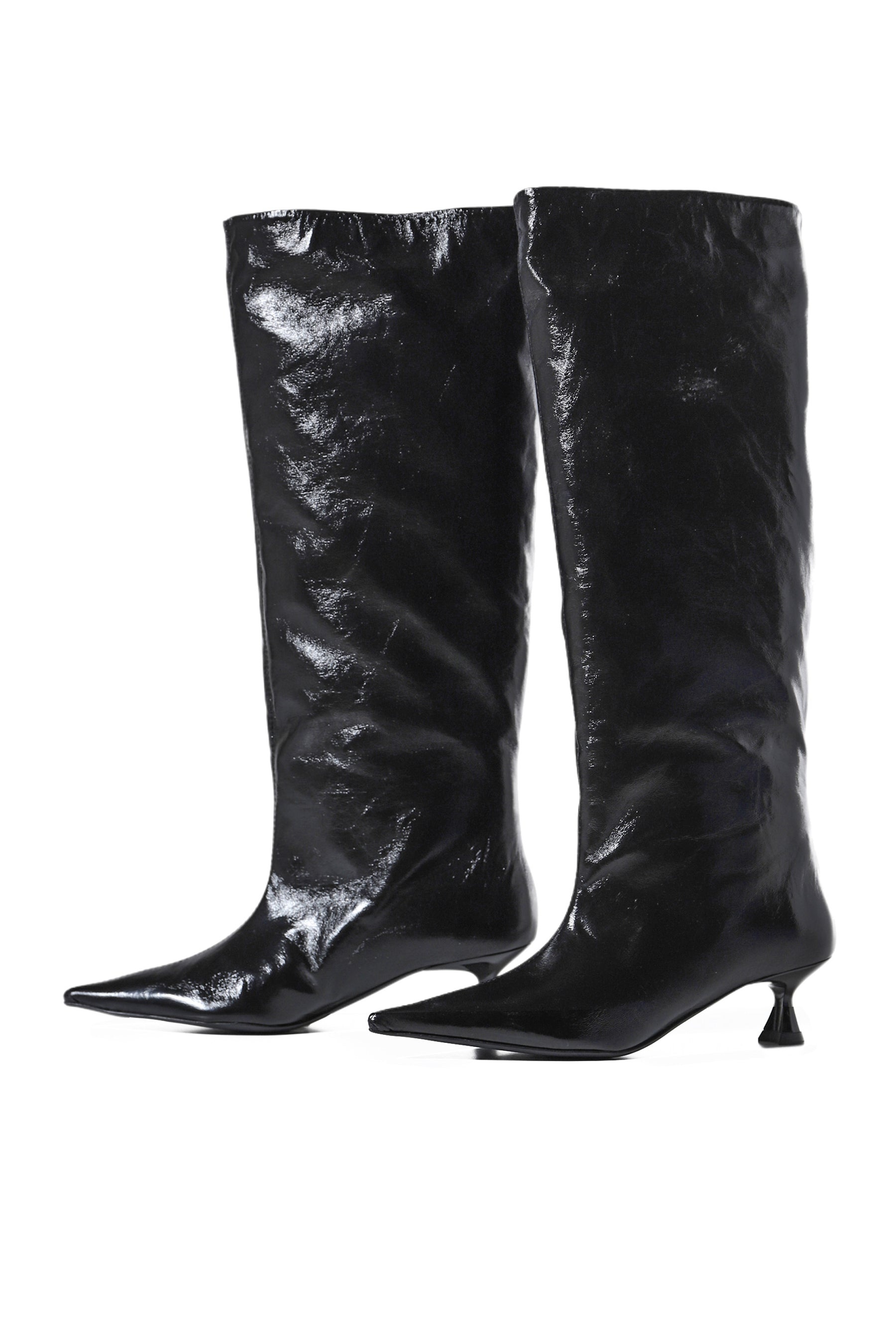 SOFT SLOUCHY HIGH SHAFT BOOT NAPLACK / BLK - 3