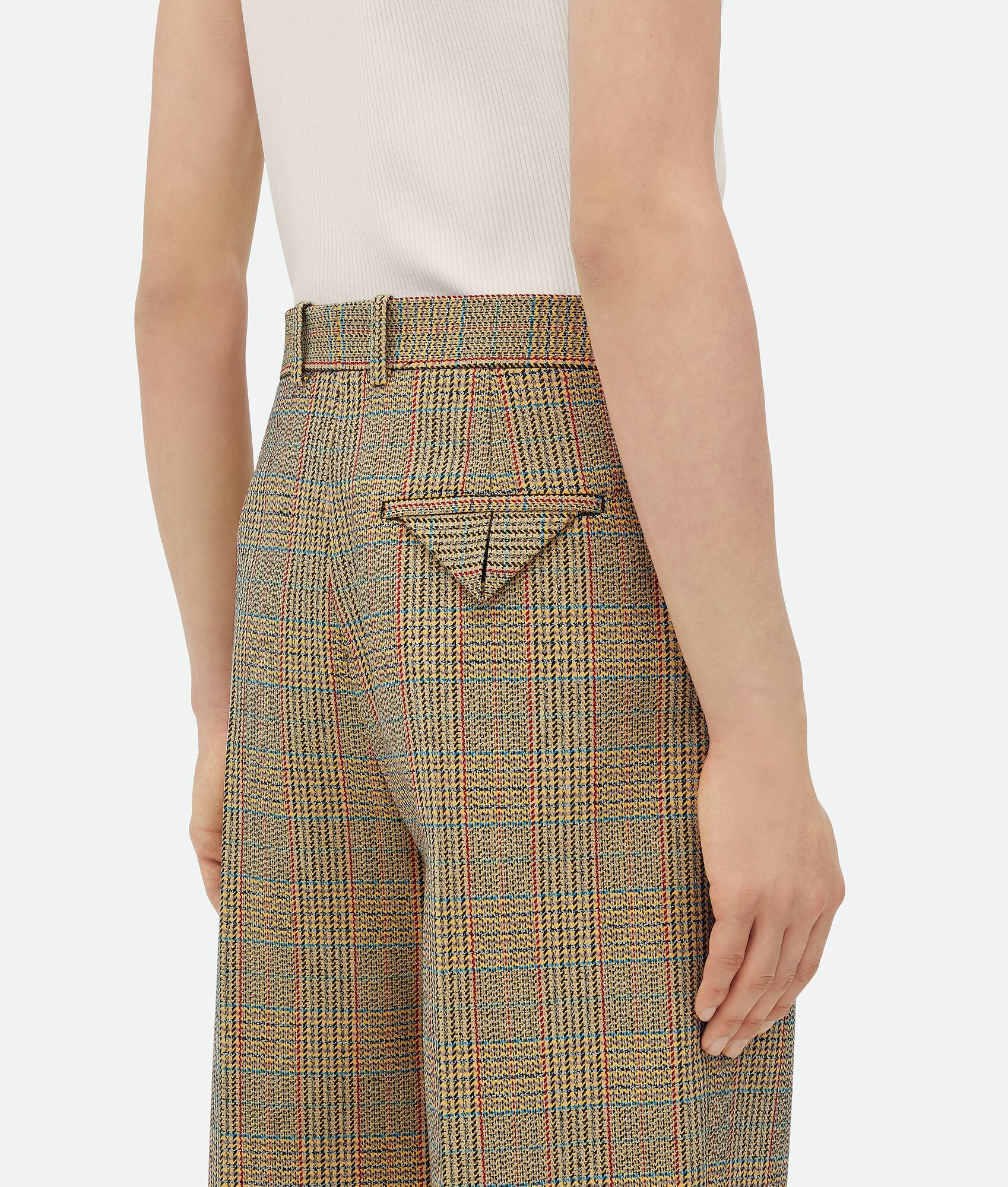 Prince Of Wales Wool Trousers - 5