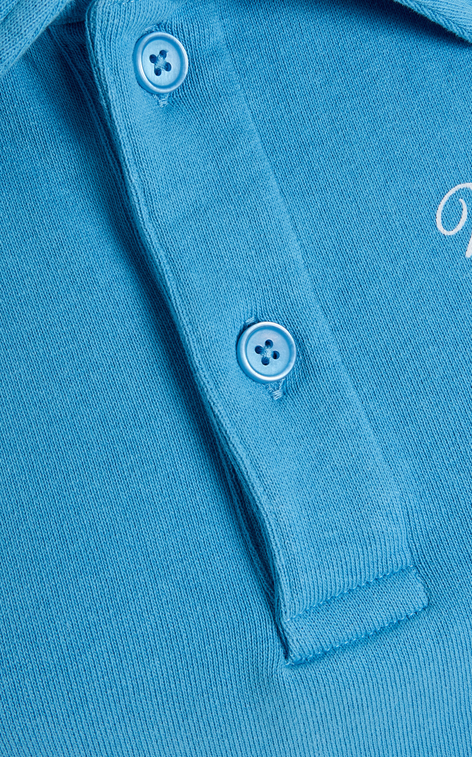 Wellness Club Cotton Polo Sweatshirt blue - 5