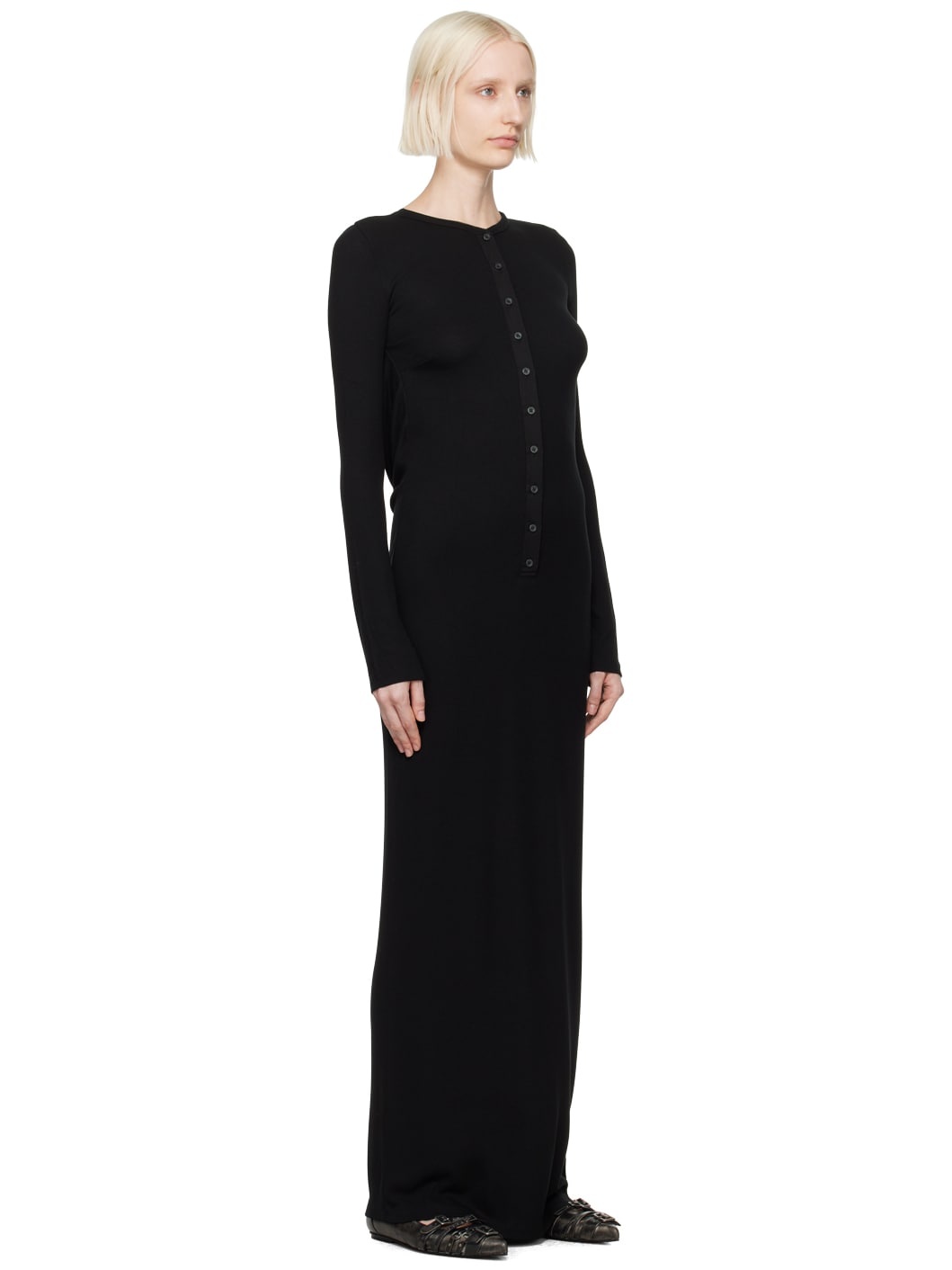 Black Harness Maxi Dress - 2