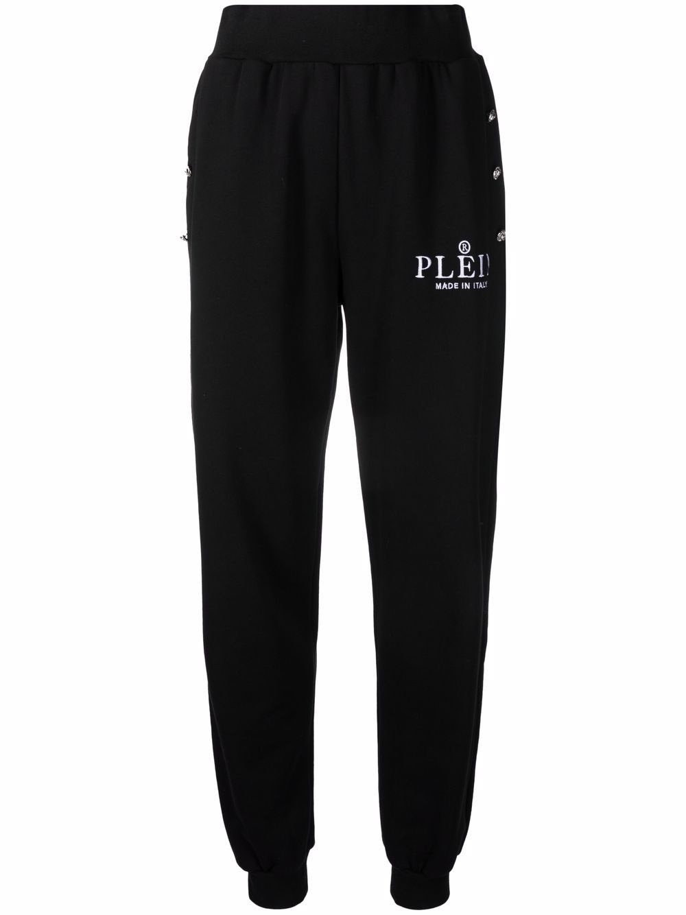 logo-print track pants - 1