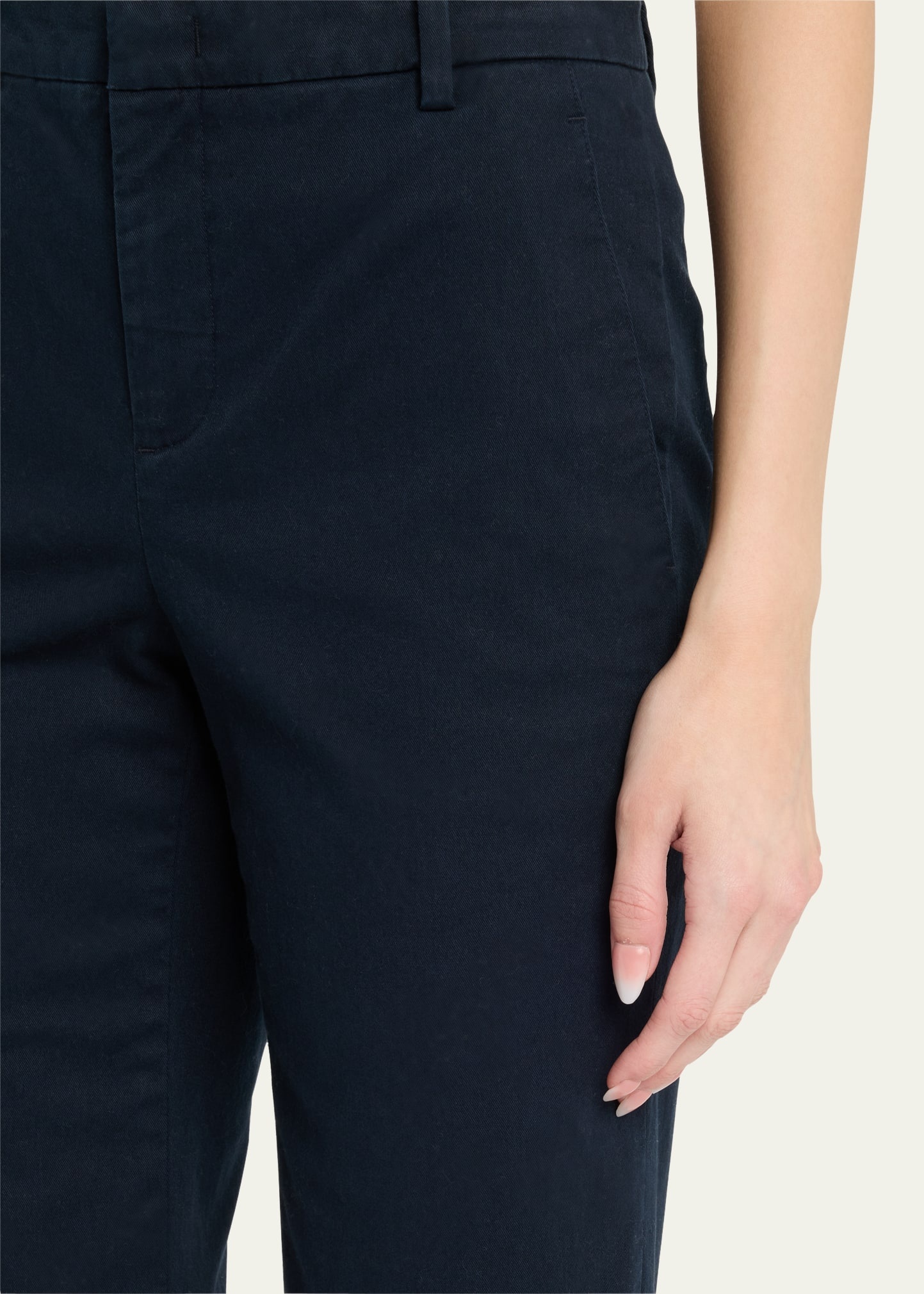 Mid-Rise Chino Shorts - 5