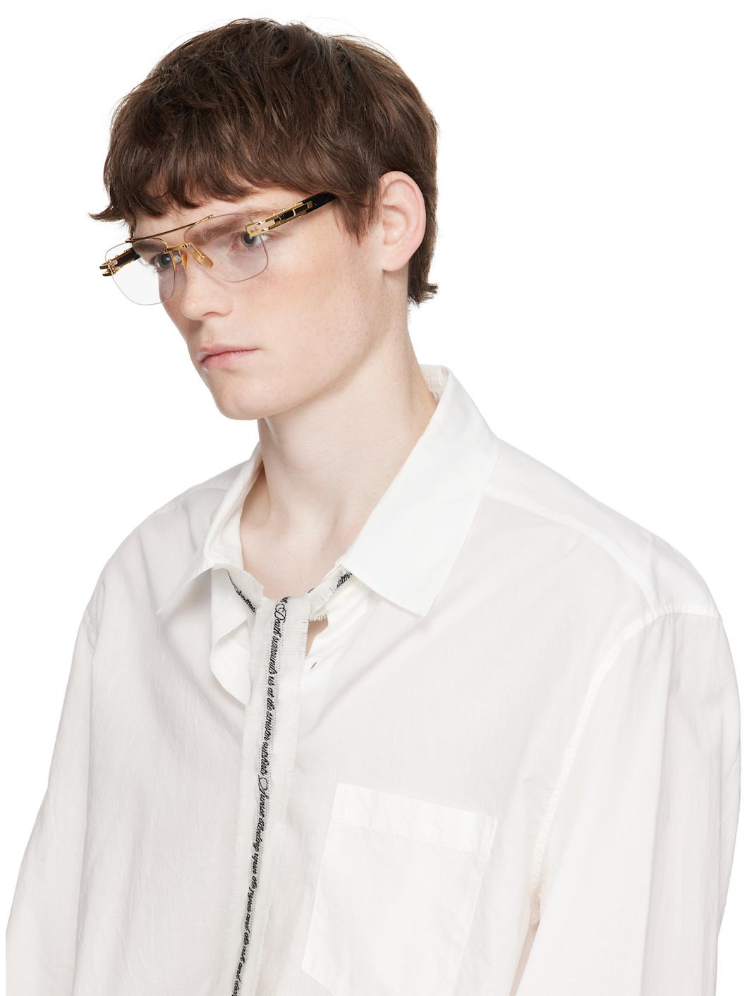 Gold & Black GRAND-EVO RX Glasses - 4