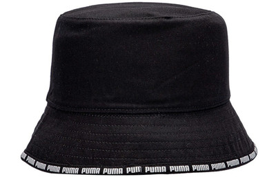 PUMA PUMA Embroidered LOGO Casual Sports Double Sided Fisherman's hat Black 023432-01 outlook