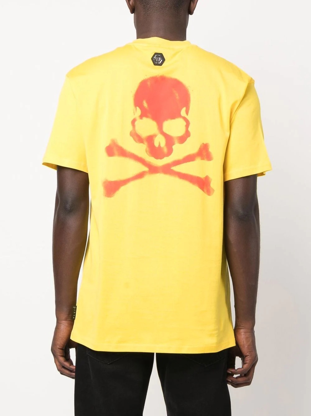 skull-print detail T-shirt - 4