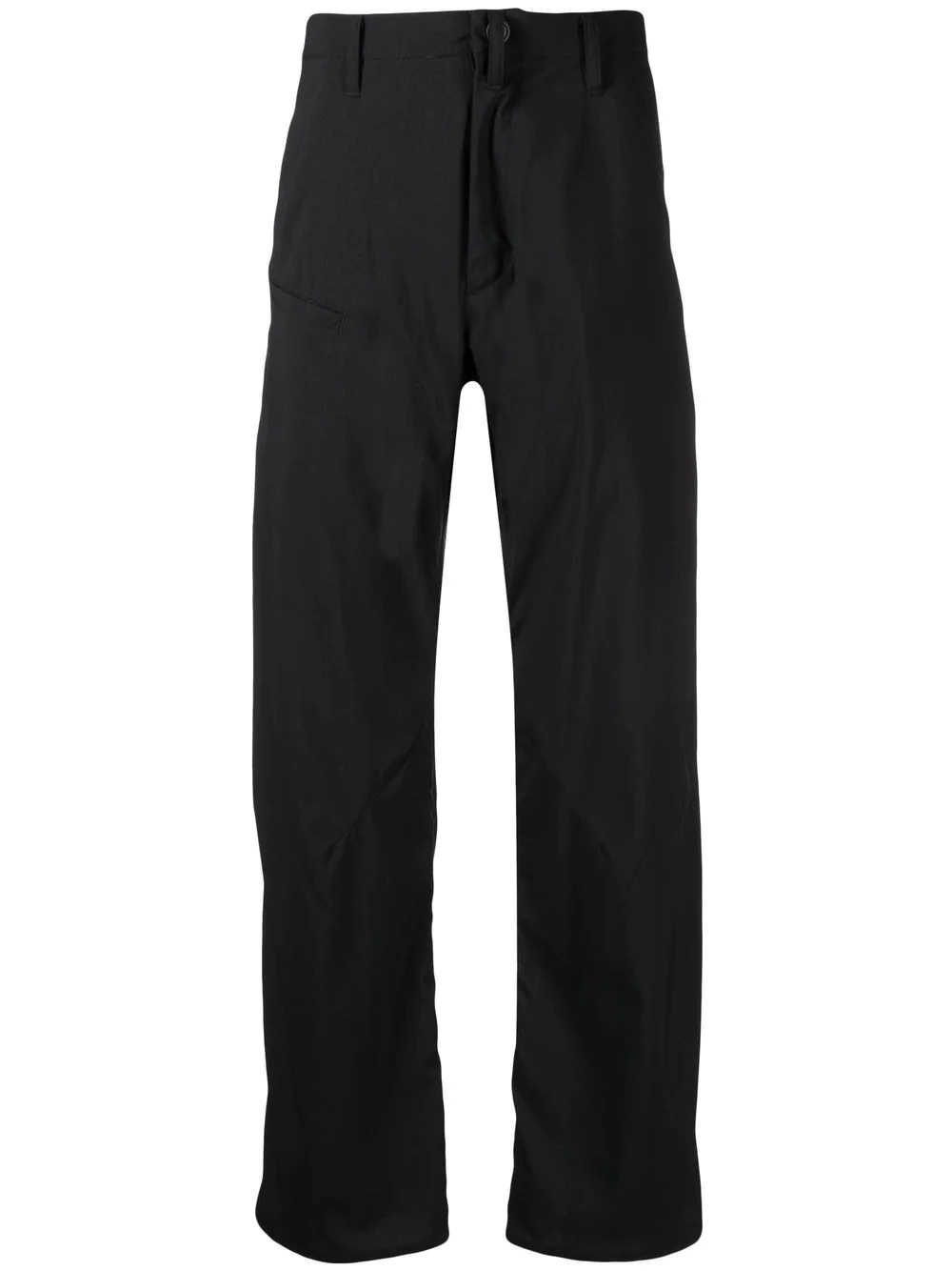 straight-leg cut trousers - 1