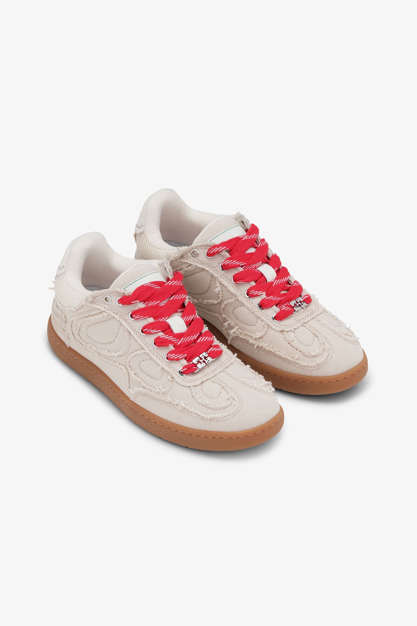 08 CANVAS RAW EDGE SNEAKERS - 2