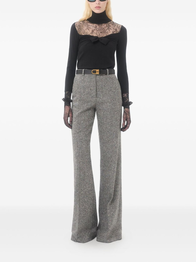 Valentino lace-panelled top outlook