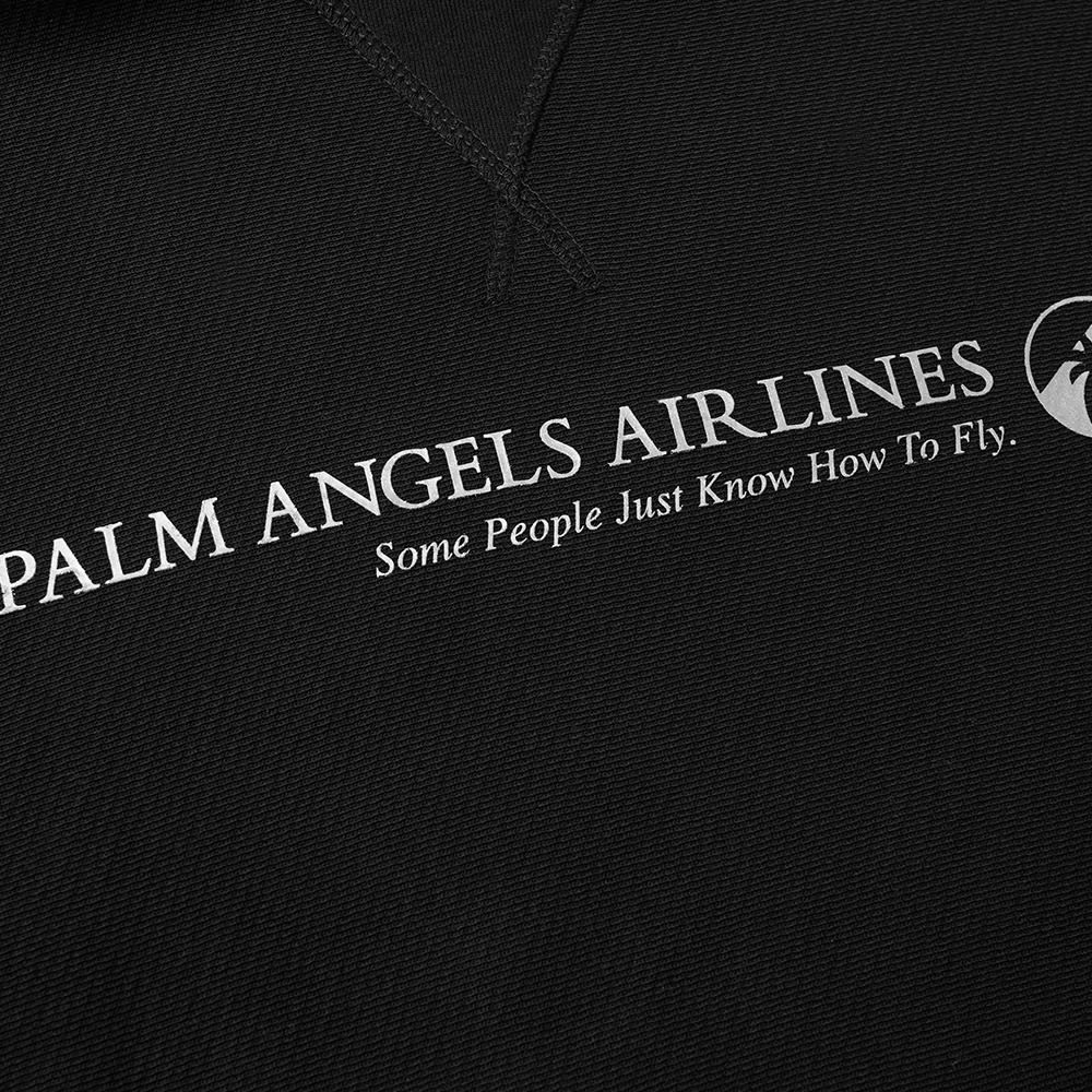 Palm Angels Palm Airlines Back Print Popover Hoody - 2