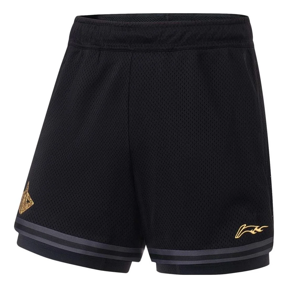 Li-Ning Jimmy Butler Basketball Competition Shorts 'Black' AAPT035-5 - 1