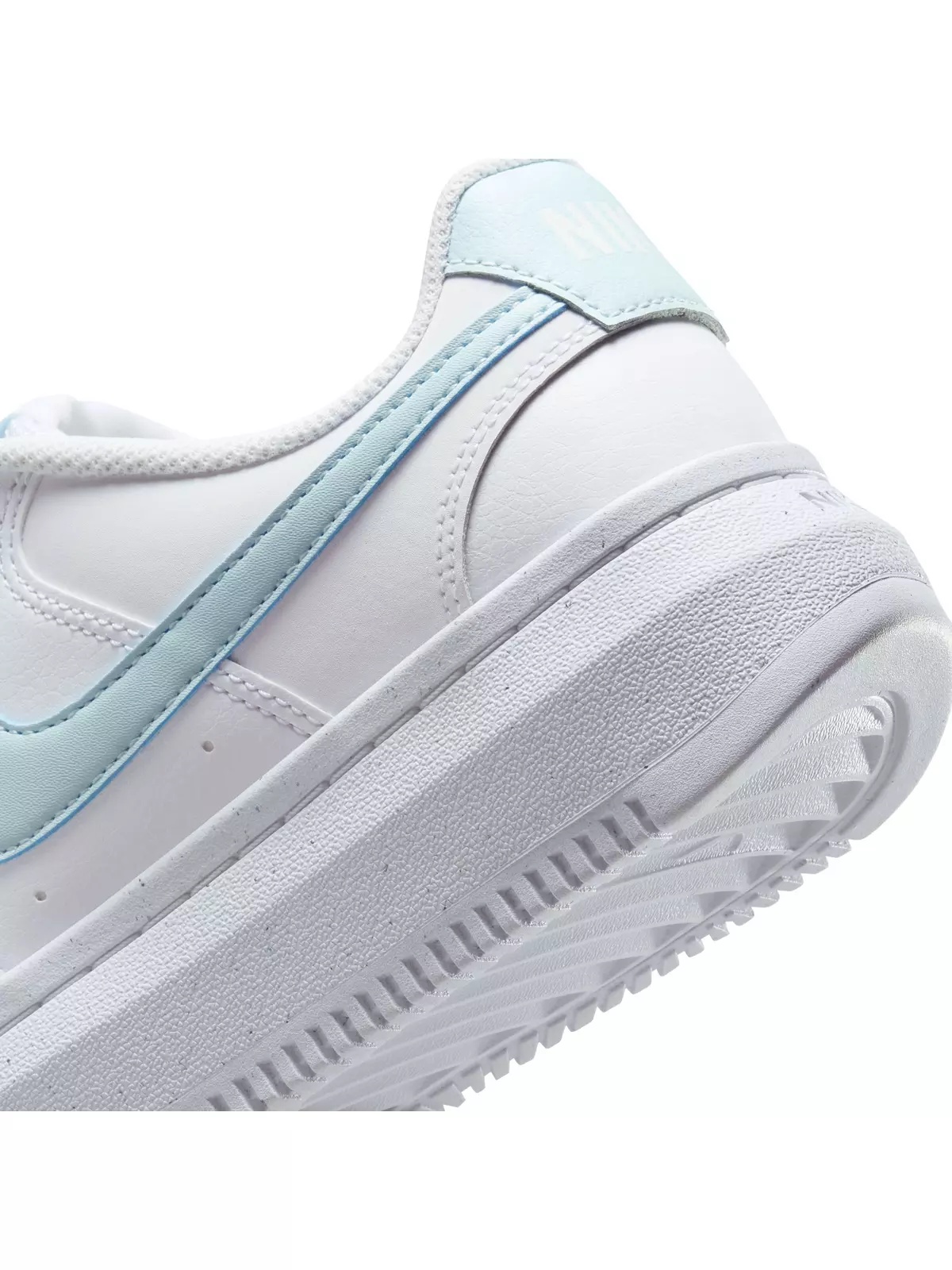 Court Vision Alta "White/Glacier Blue" Women's Shoe - 8