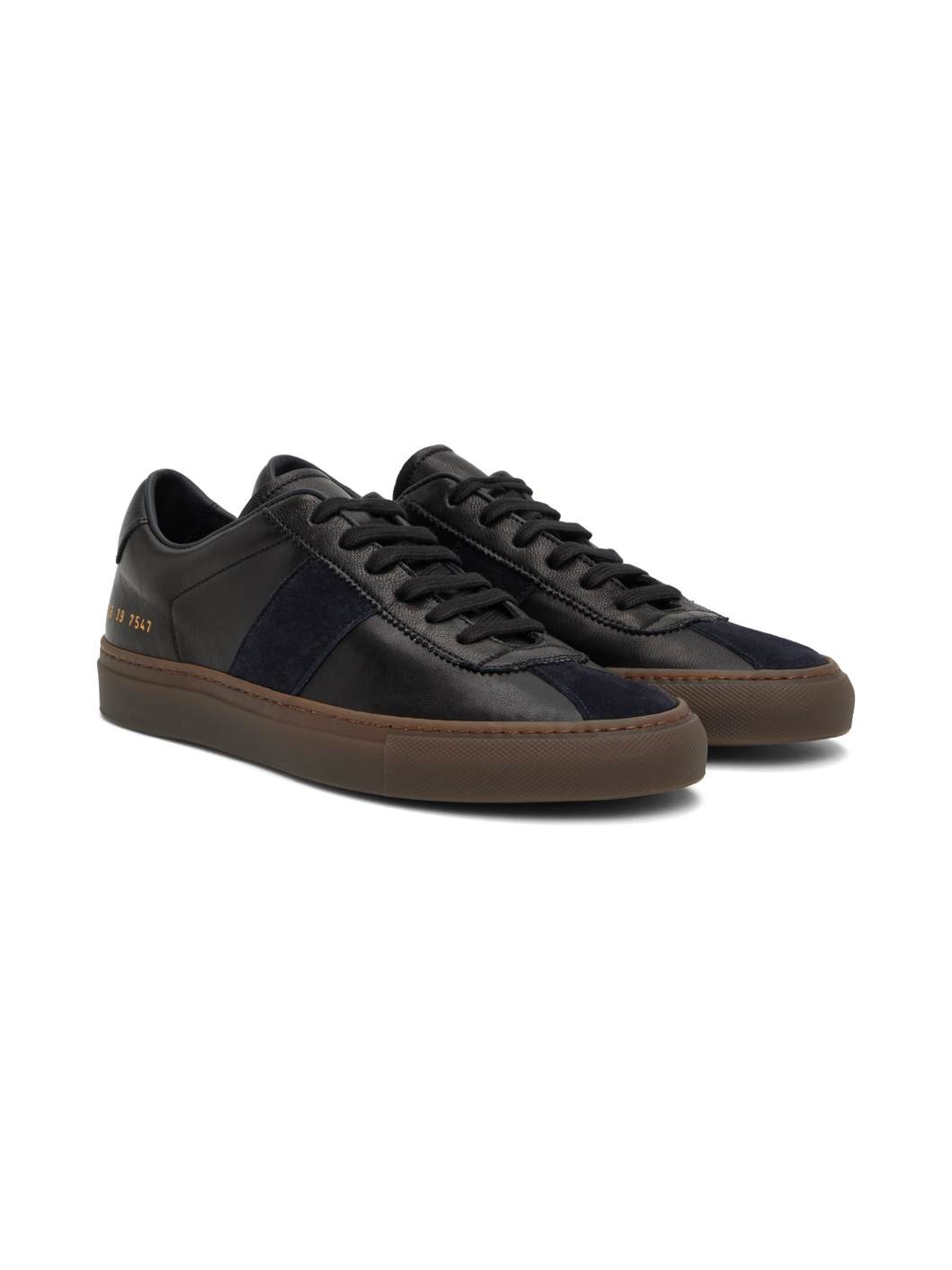 Black Tennis Trainer Sneakers - 4