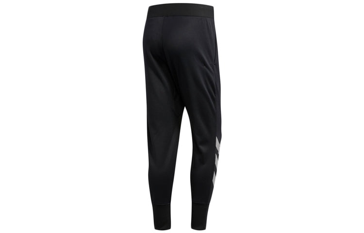 adidas Act Side Stripe Printing Sports Long Pants Black DW7326 - 2