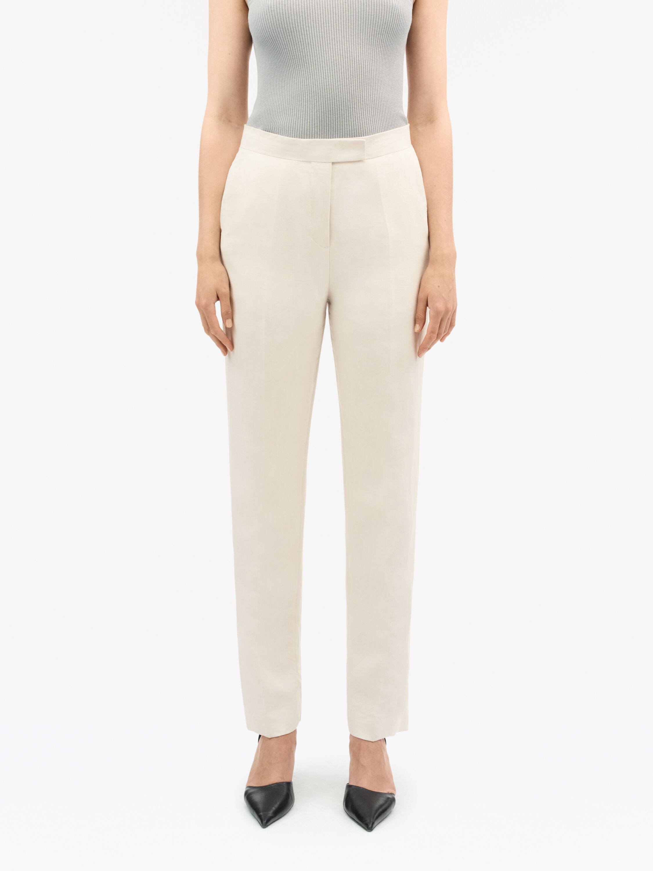 Faye Mid-Rise Trousers - 3