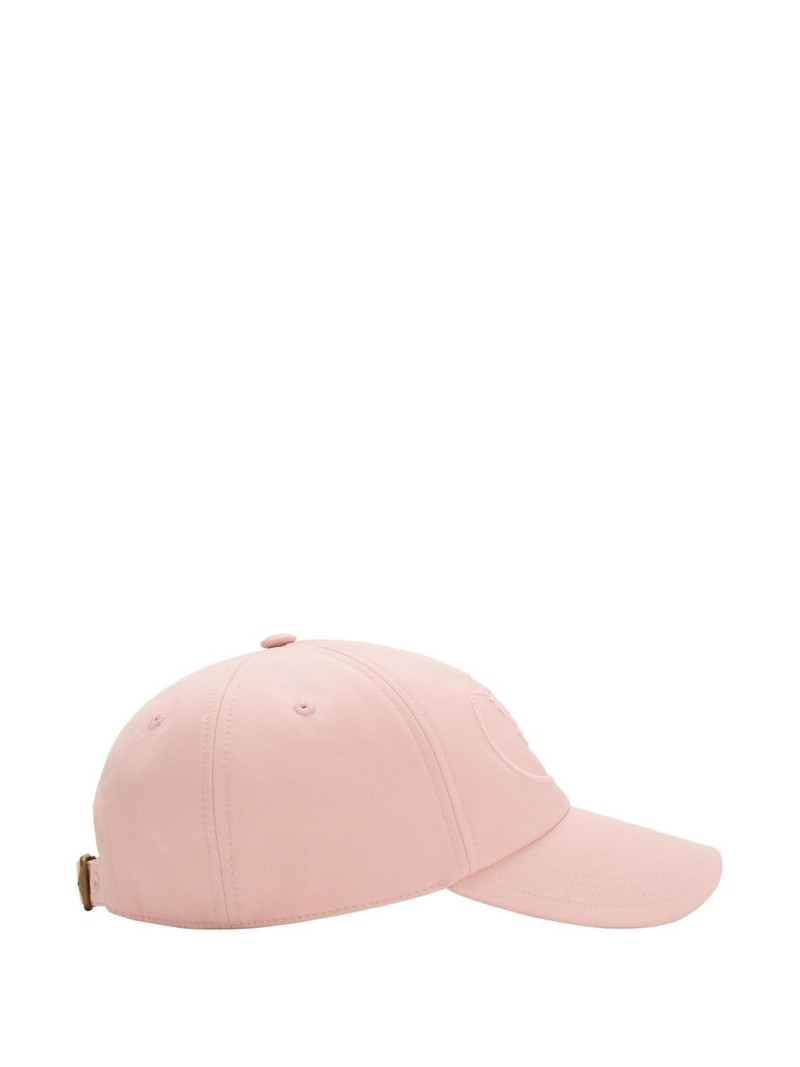 Burberry Knight Stamp gabardine baseball cap outlook