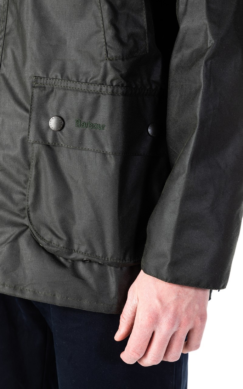BEDALE WAX JACKET SAGE - 10