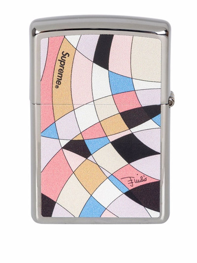 Supreme x Emilio Pucci Zippo lighter outlook