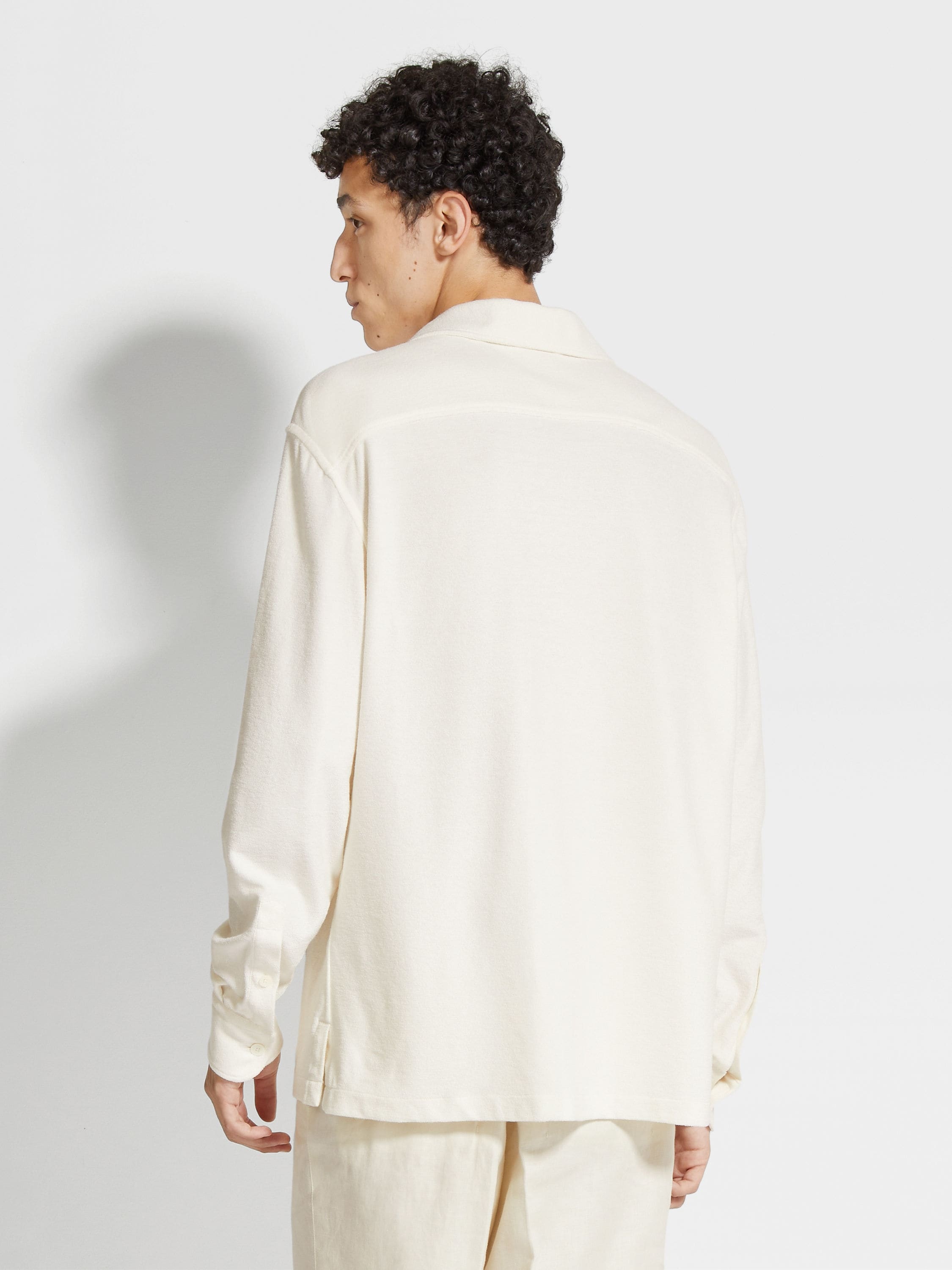 COTTON AND SILK SHIRT - 5