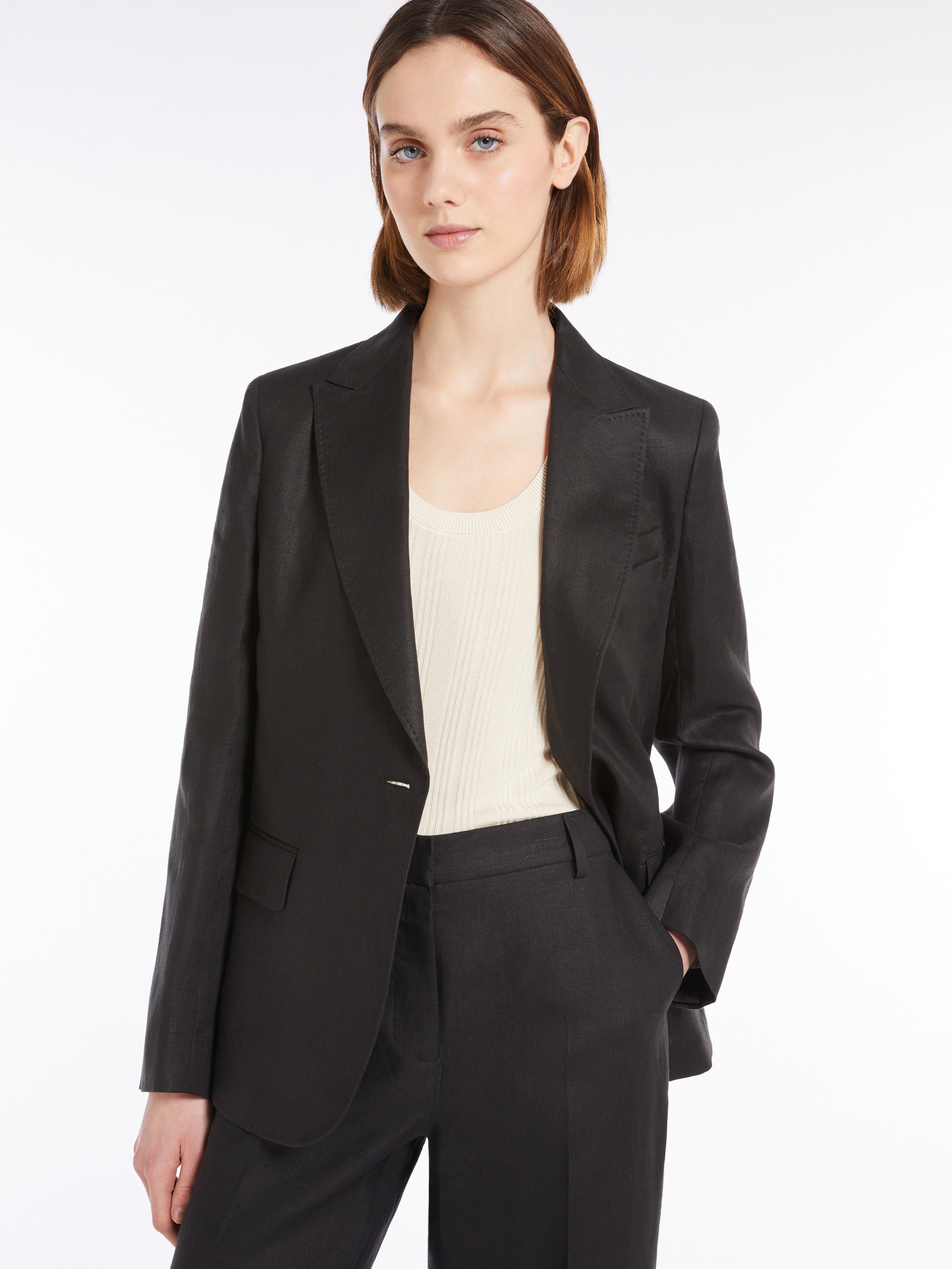 NALUT Washed linen blazer - 5