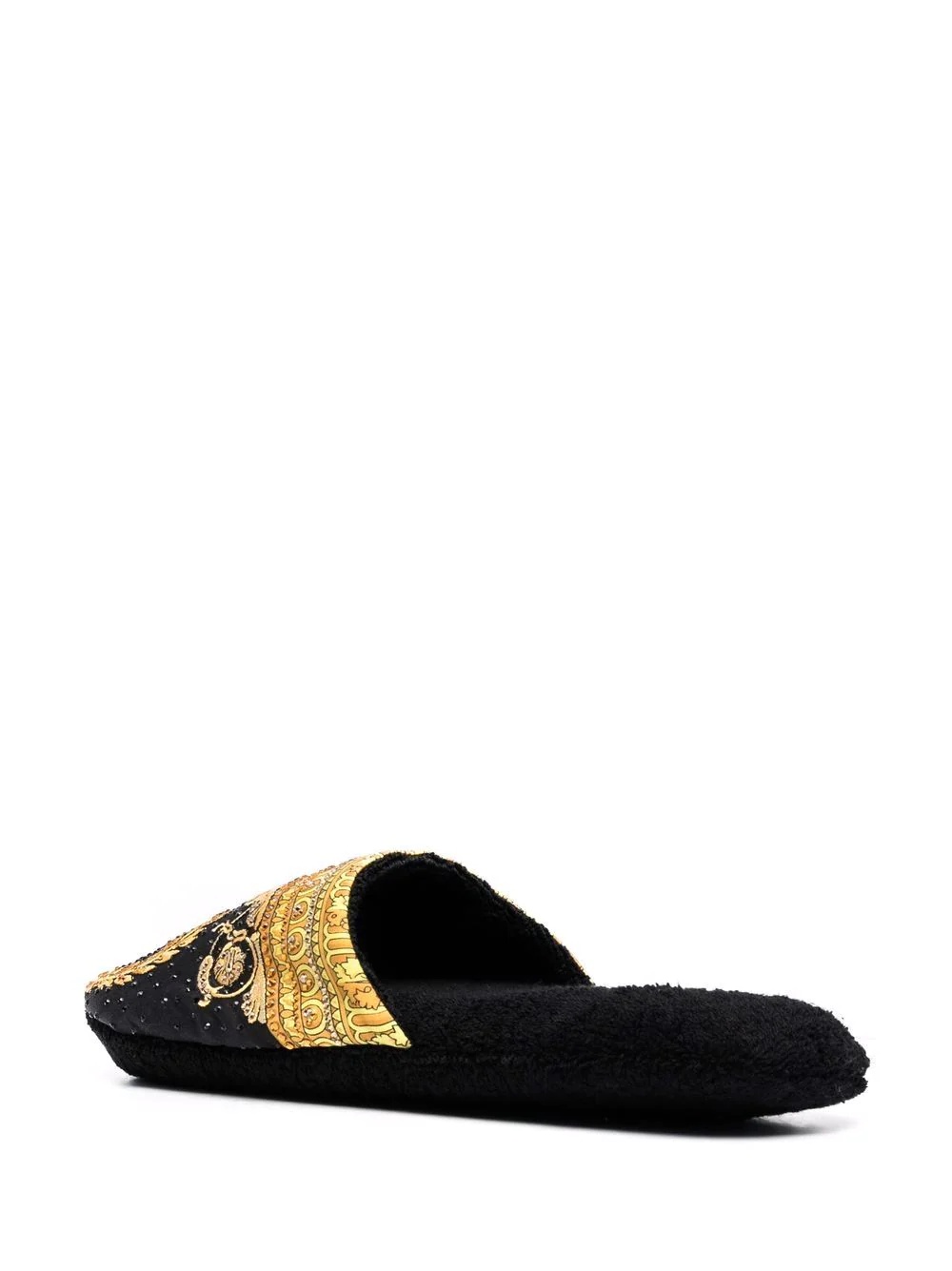 Baroque-print slippers - 3