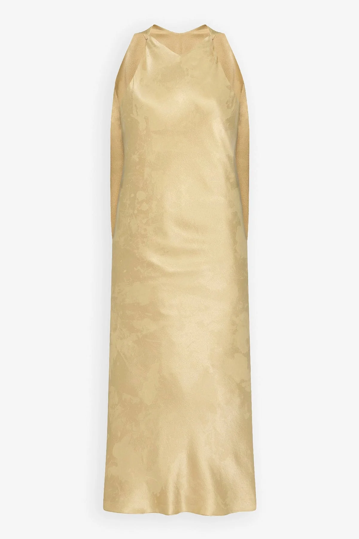 Baras textured crepe silk dress - 1
