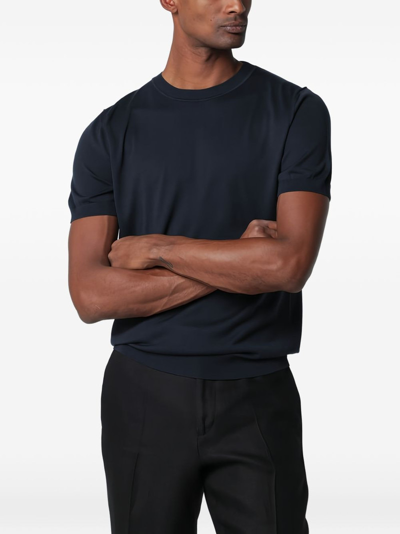short-sleeve knitted T-shirt 1