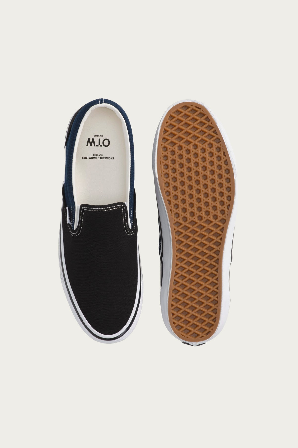 Engineered Garments x Vans OTW Slip-On 98 - Black/Blue - 4