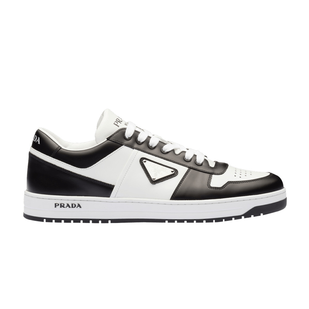 Prada Downtown Leather 'White Black' - 1