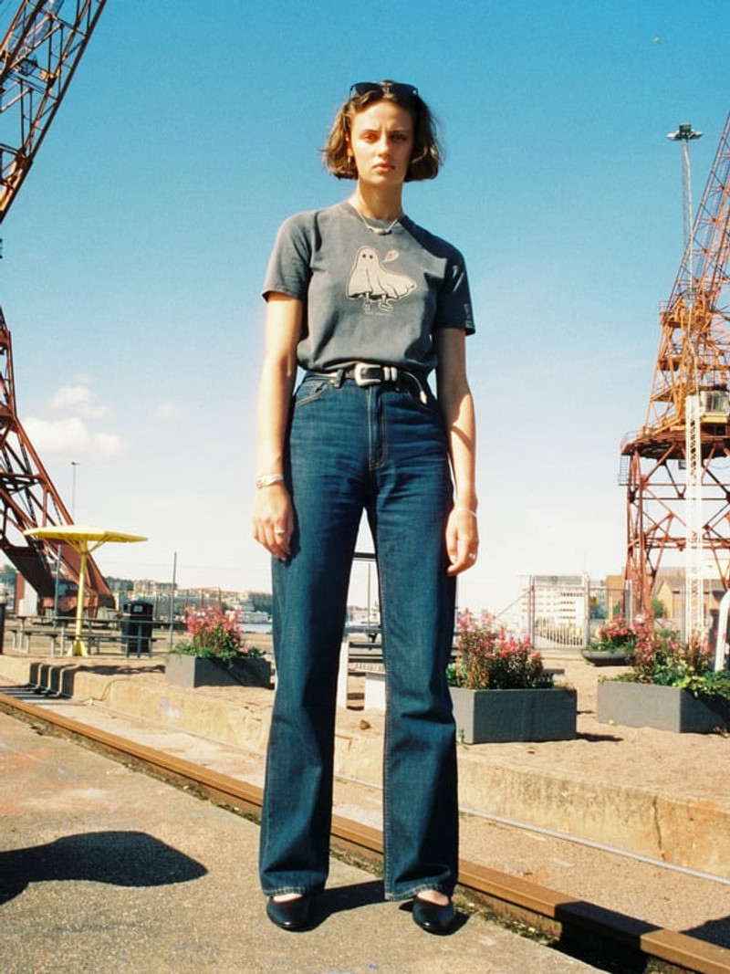 Nudie Jeans Clean Eileen Warm Wave outlook