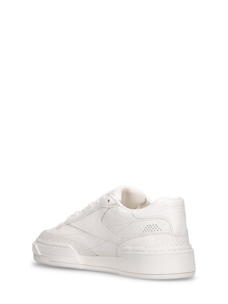 Club C LTD cracked leather sneakers - 4