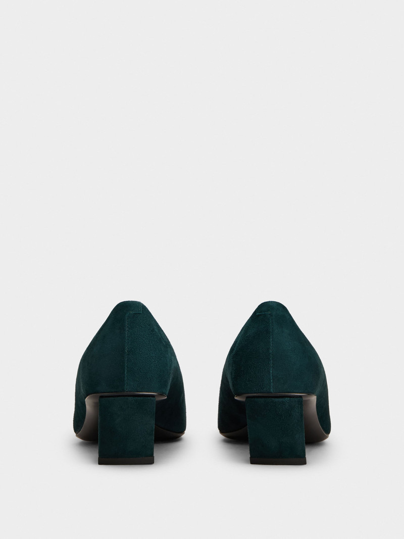 Roger Vivier Belle Vivier Pumps in suede outlook