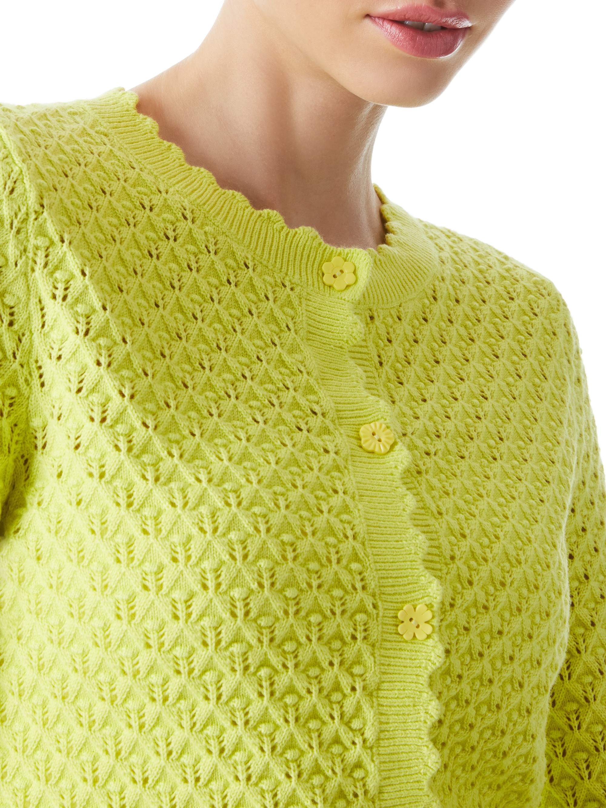 BRISA FITTED CROPPED CARDIGAN - 5