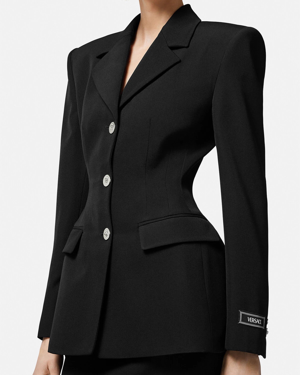 Hourglass Single-Breasted Blazer - 5