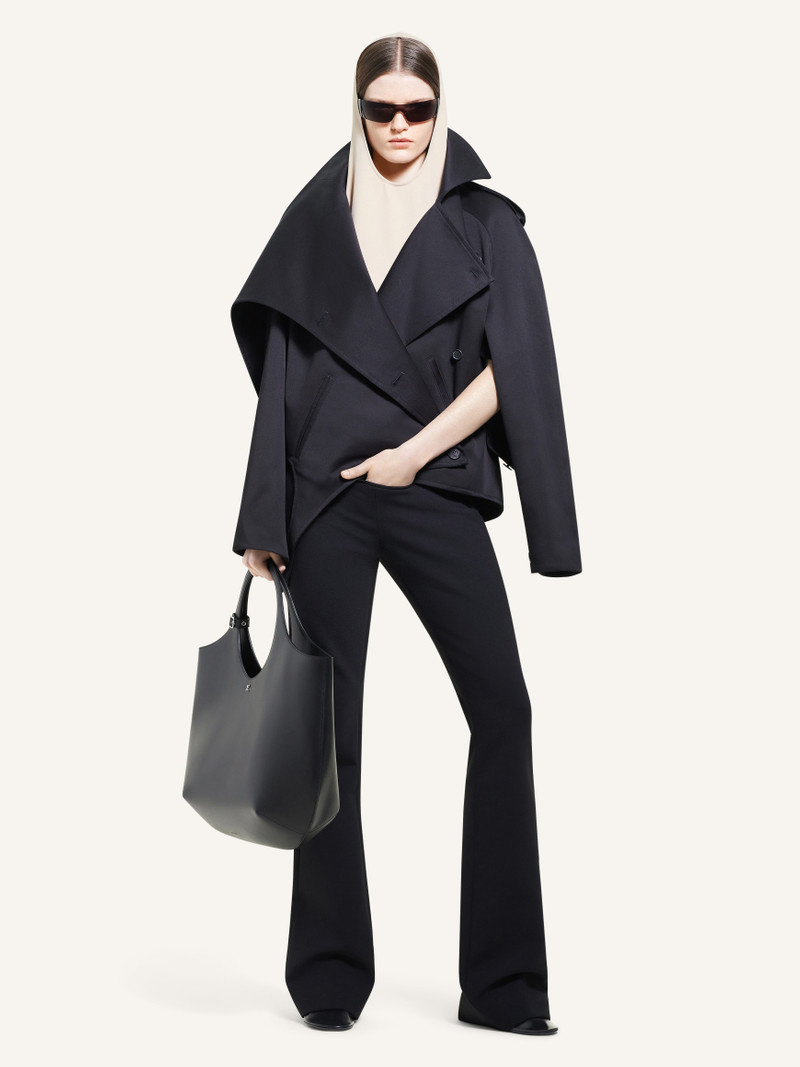 courrèges SHORT OBLIQUE TRENCH COAT outlook