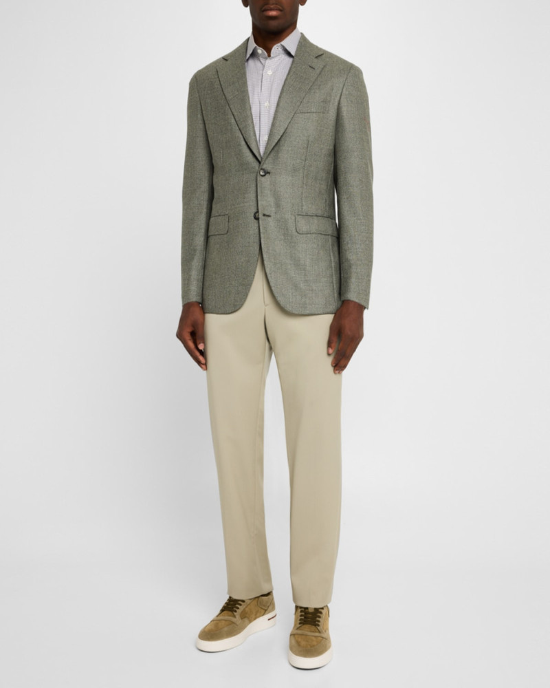 Brioni Men's Textured Wool-Cashmere Blazer outlook