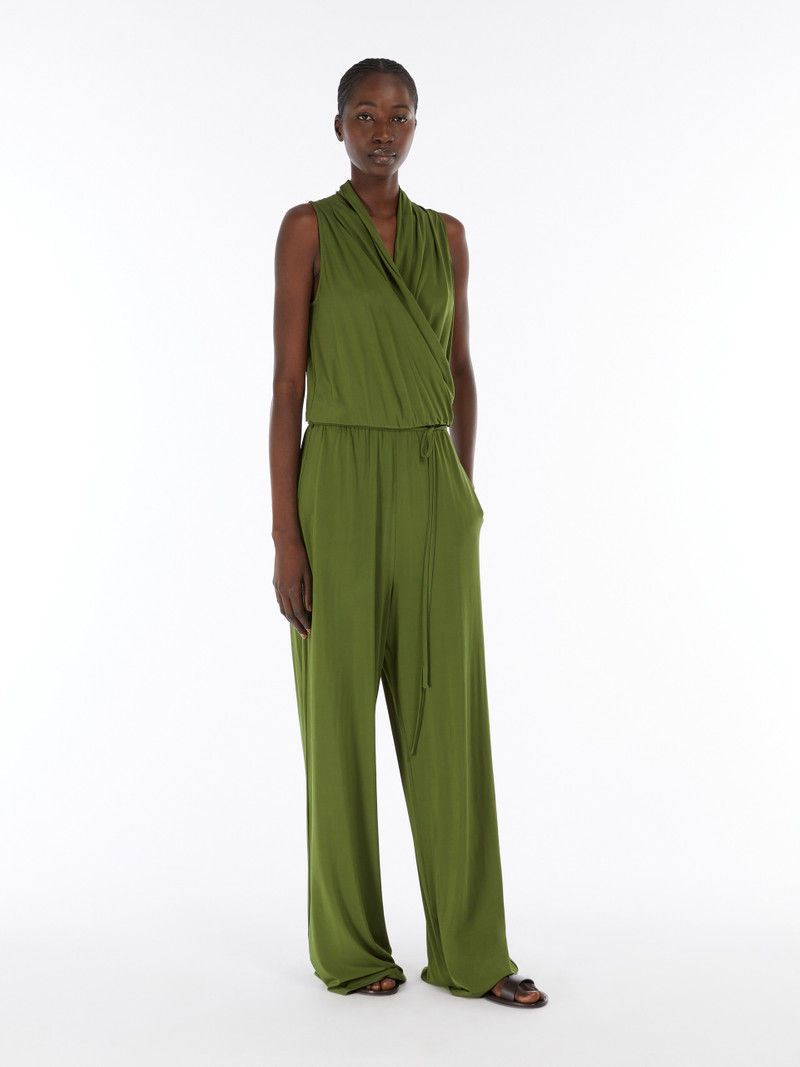 WEEKEND Max Mara GENZANA Stretch viscose jersey jumpsuit outlook