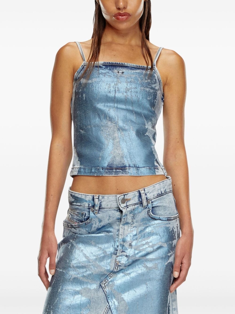 De-Ila-S metallic-effect top - 3