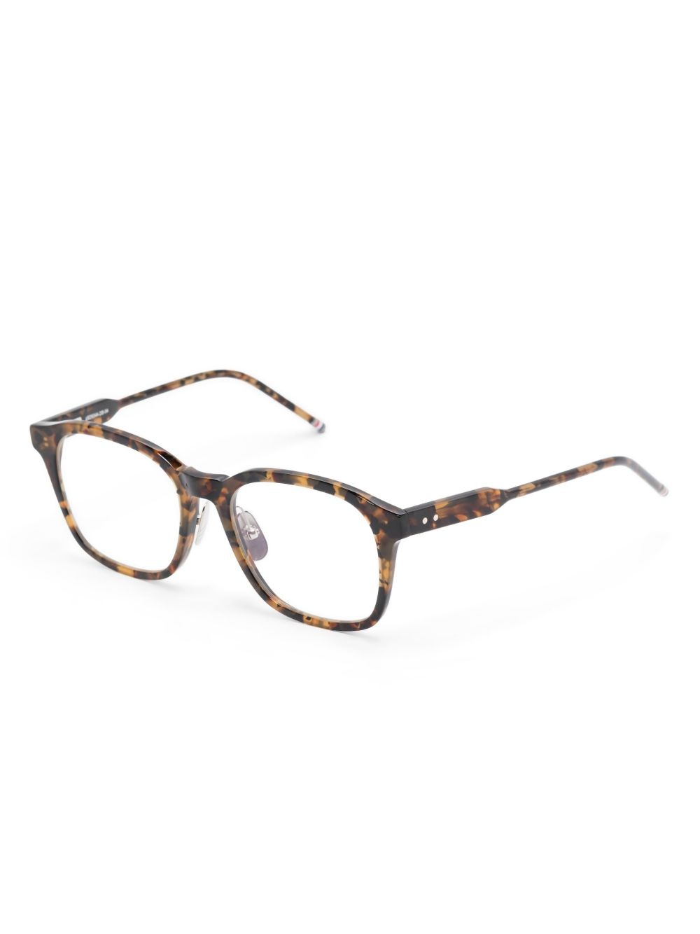 tortoiseshell-effect glasses - 2