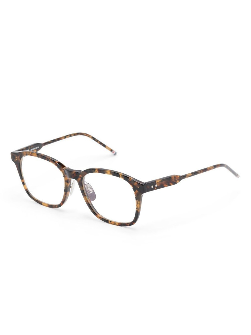 Thom Browne tortoiseshell-effect glasses outlook